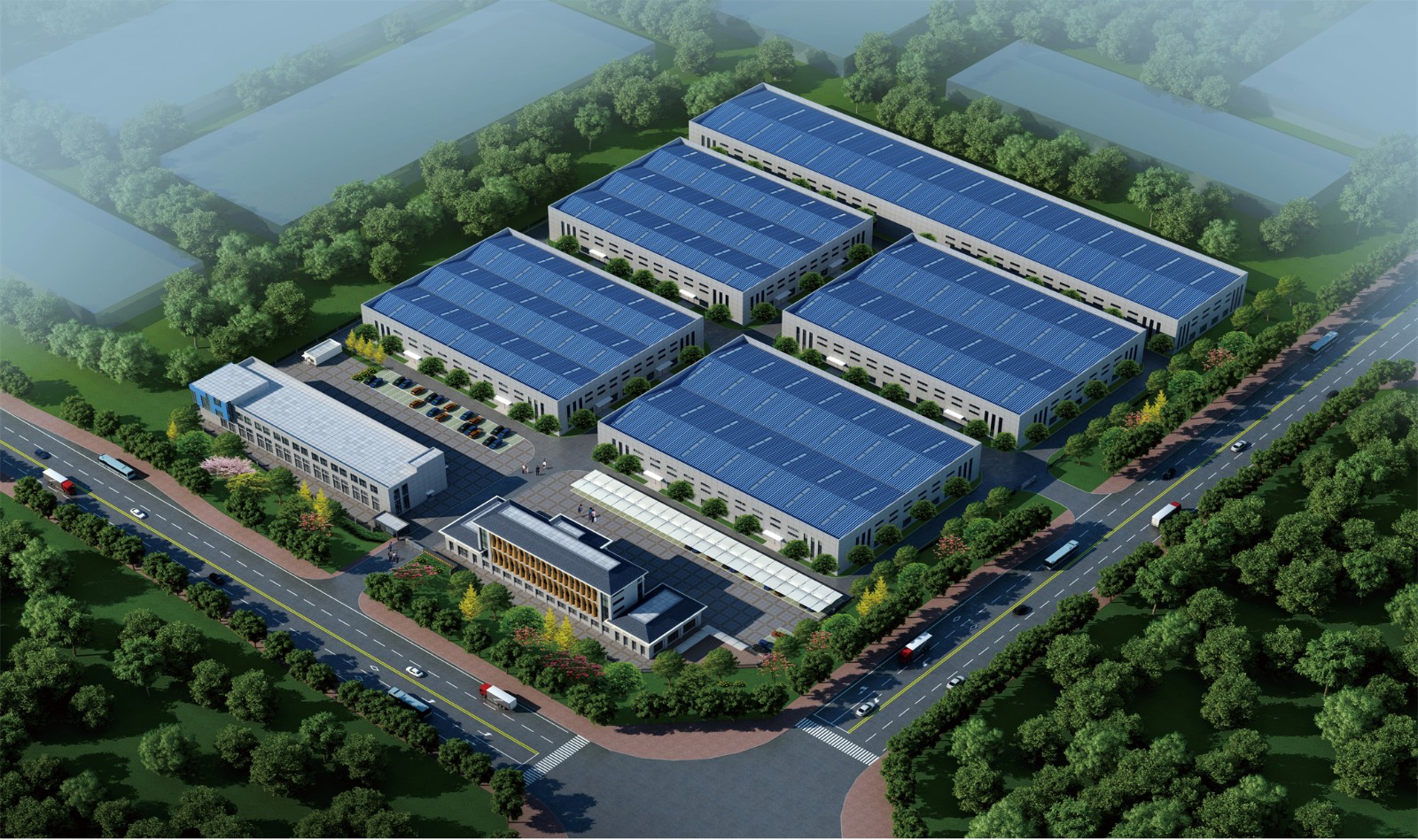 高端流體控制設(shè)備智能化生產(chǎn)基地項(xiàng)目研發(fā)中心、1#、2#、3#、4#、5#、6#廠房